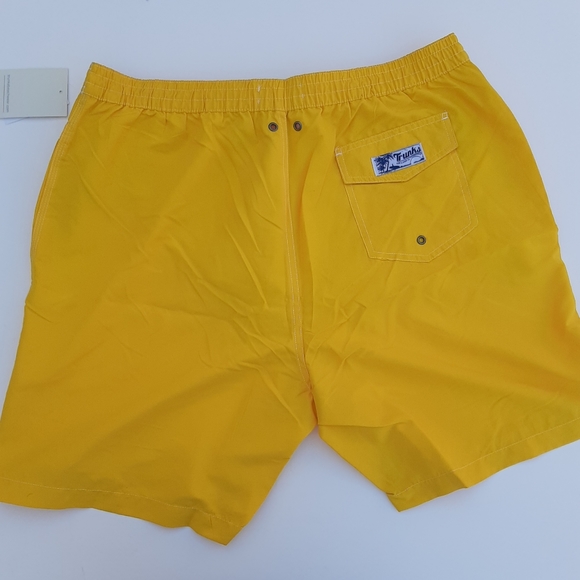 NWT Yellow Swim Trunks - Picture 2 of 5